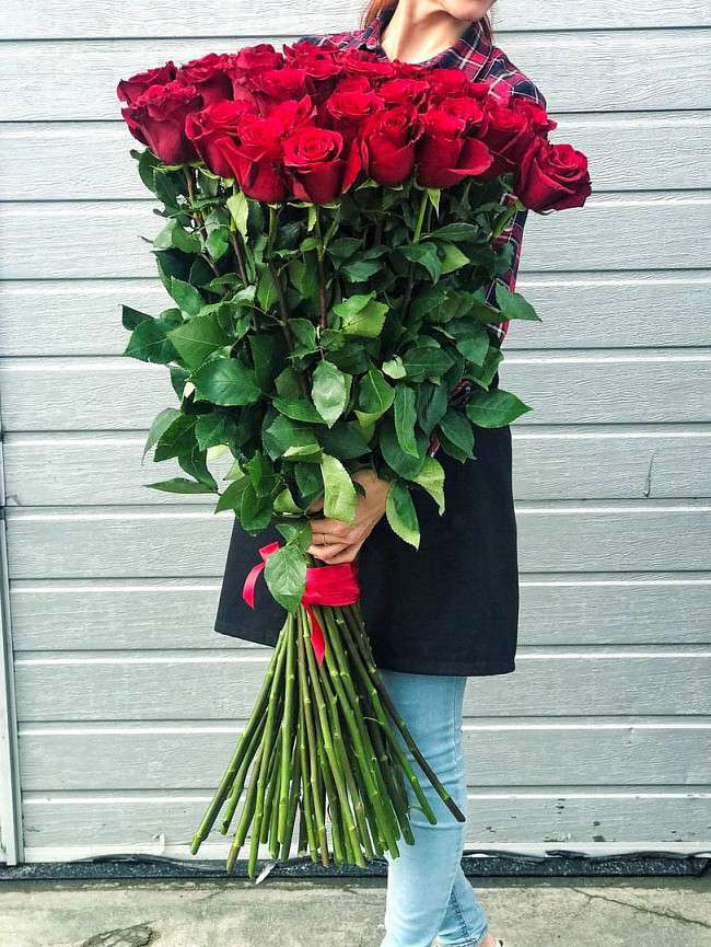 Розы 140 см купить в москве акварель ленинград 36 цветов купить спб
