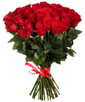 51 роза "Фридом" 70см купить в Москве по цене 7690 руб с доставкой - Bella Roza